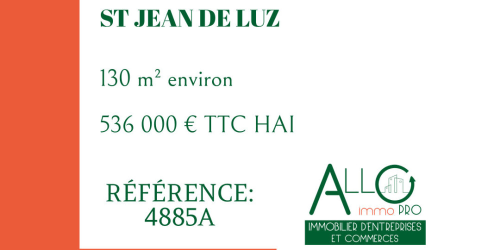 local commercial à ST JEAN DE LUZ (64500)
