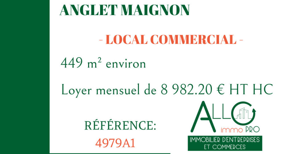 local commercial à ANGLET (64600)