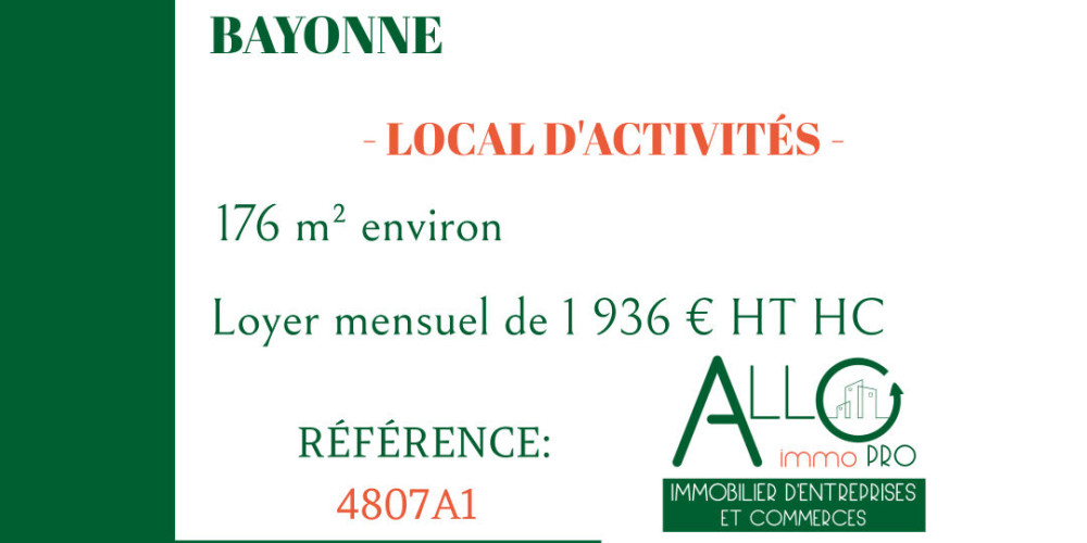 local industriel à BAYONNE (64100)