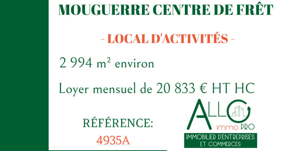 local industriel à MOUGUERRE (64990)