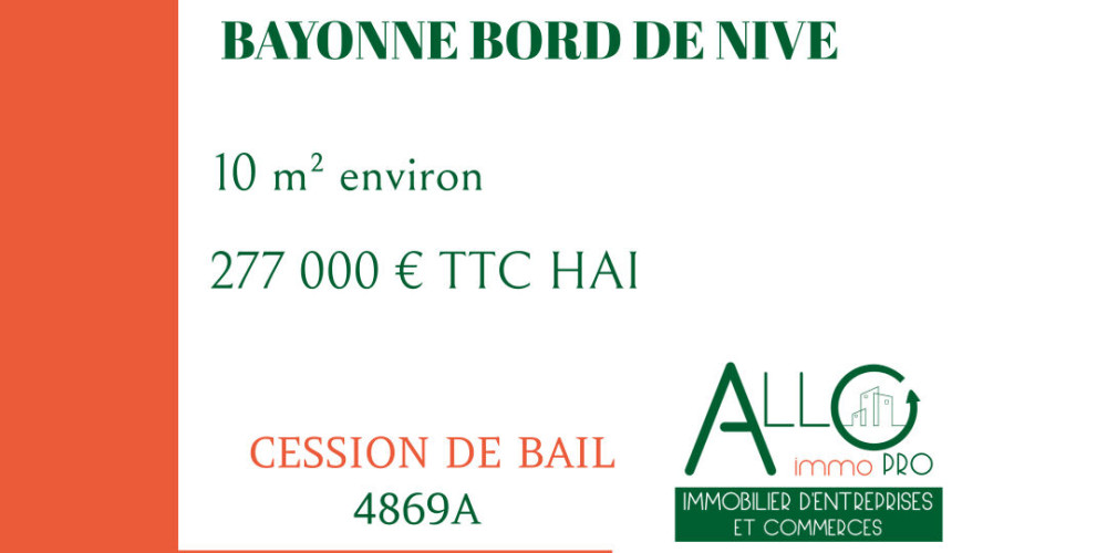 local commercial à BAYONNE (64100)