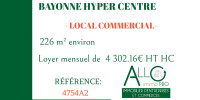 local commercial à BAYONNE (64100)