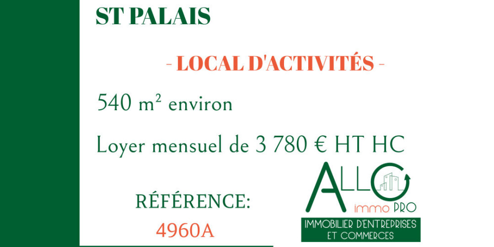 local industriel à ST PALAIS (64120)