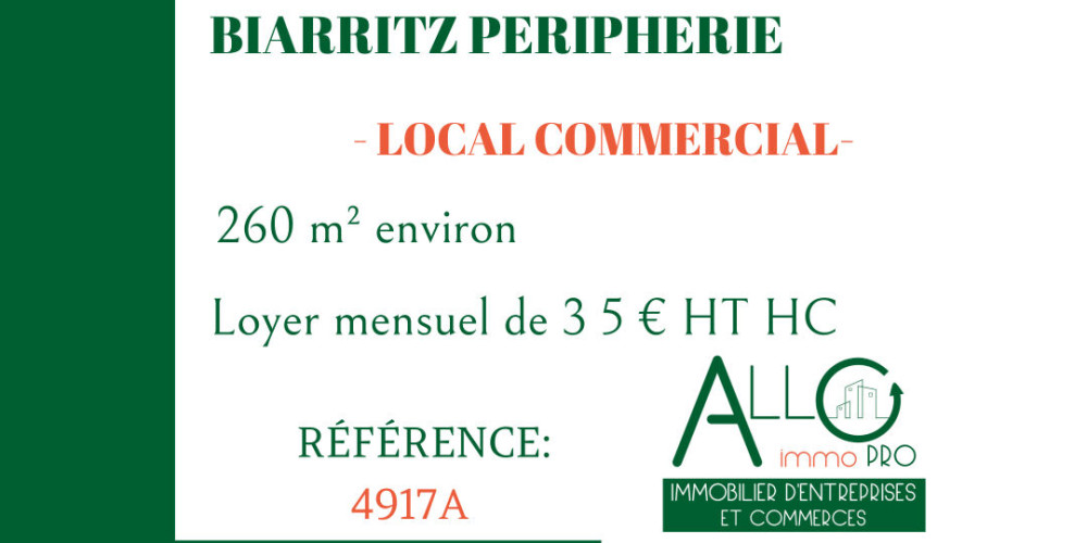 local commercial à BIARRITZ (64200)