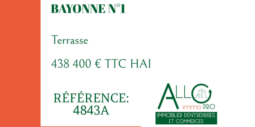 fond de commerce à BAYONNE (64100)