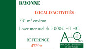 local industriel à BAYONNE (64100)