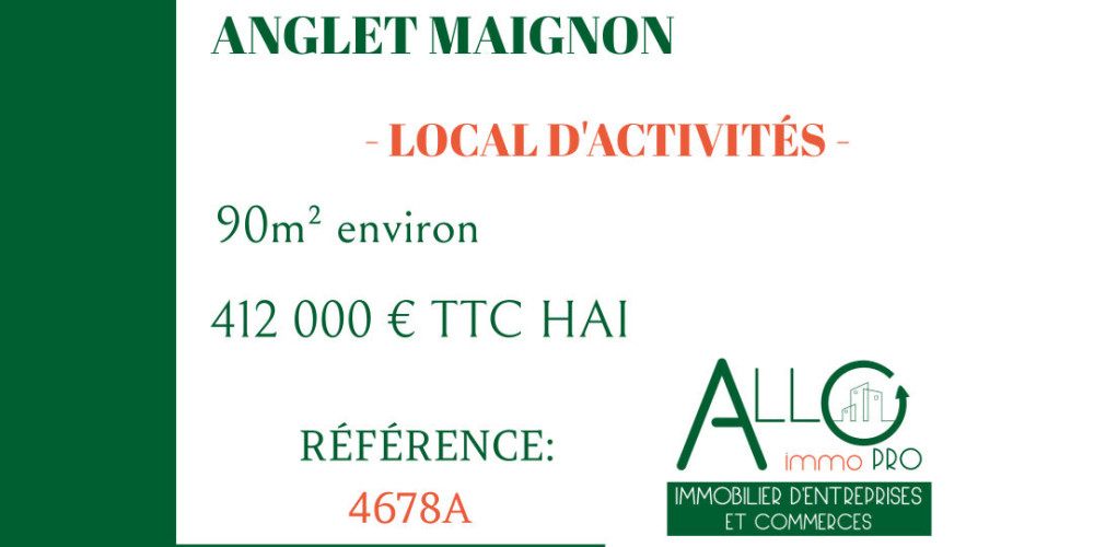 local industriel à ANGLET (64600)