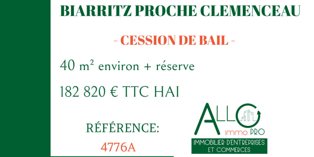 local commercial à BIARRITZ (64200)
