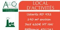 local industriel à USTARITZ (64480)