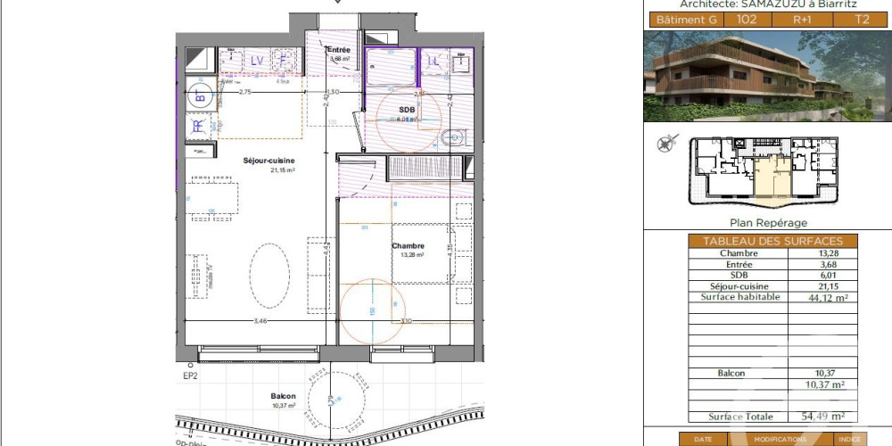 appartement à HENDAYE (64700)