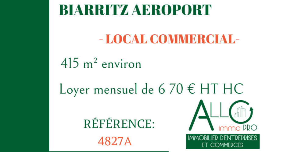 local commercial à BIARRITZ (64200)