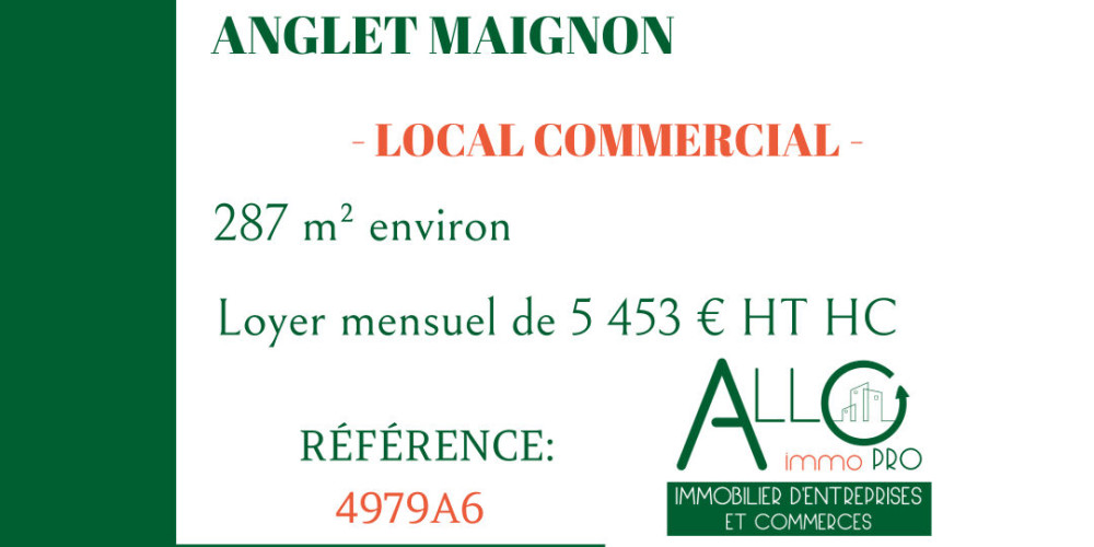 local commercial à ANGLET (64600)