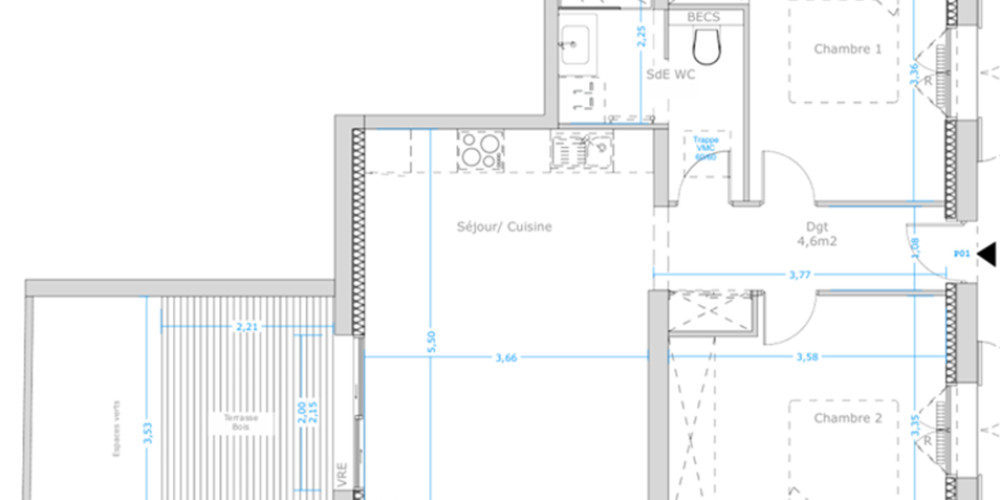 appartement à ANGLET (64600)