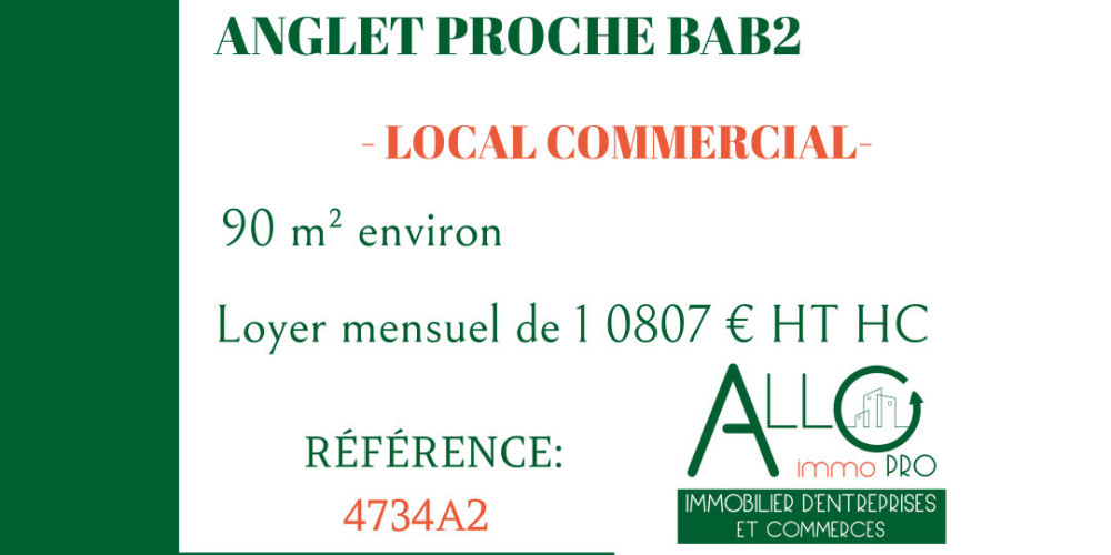 local commercial à ANGLET (64600)