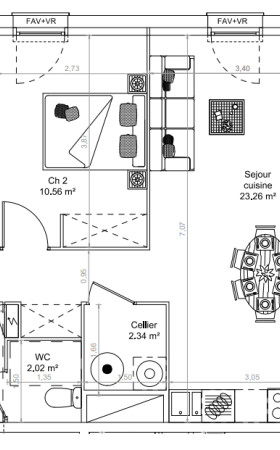Appartement  LONS