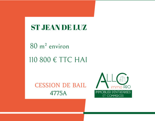 local commercial  ST JEAN DE LUZ