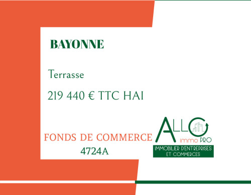 fond de commerce  BAYONNE