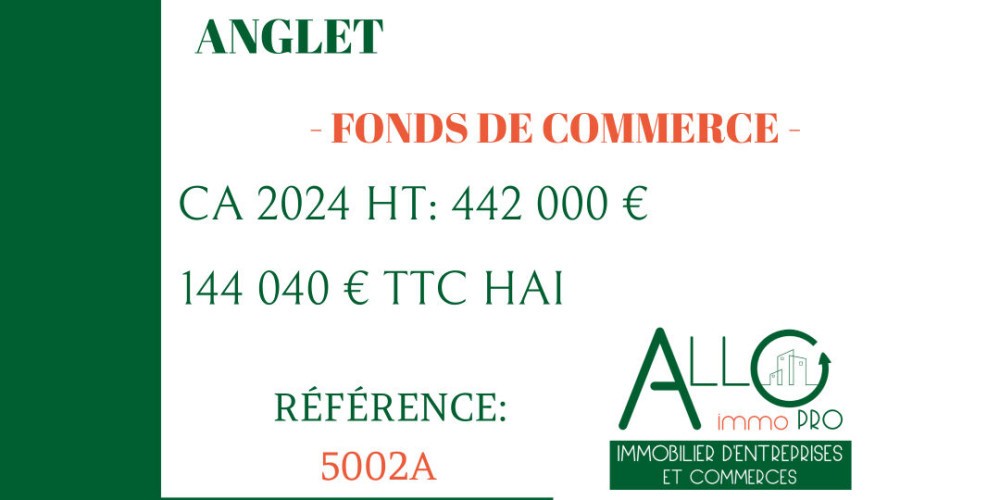 fond de commerce à ANGLET (64600)