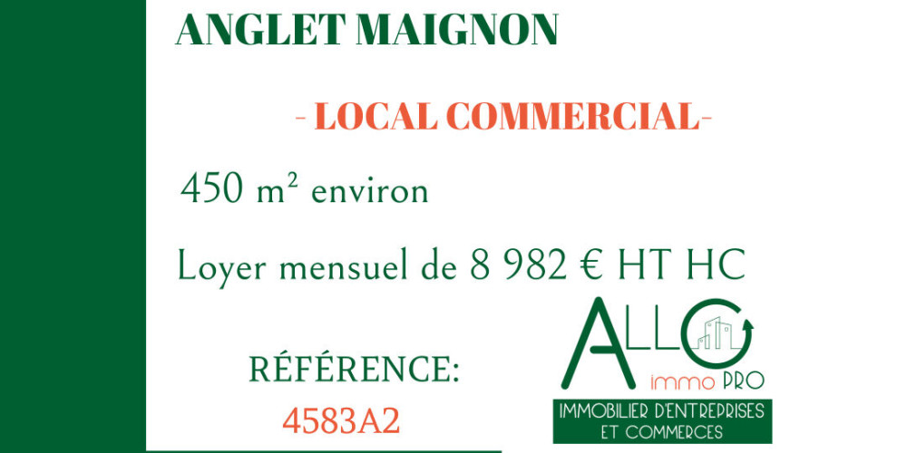 local commercial à ANGLET (64600)
