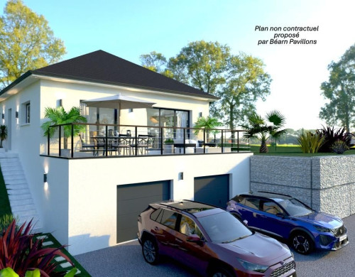 terrain  SERRES CASTET