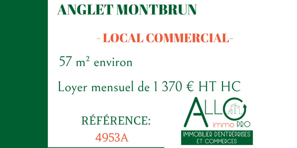 local commercial à ANGLET (64600)