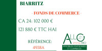 fond de commerce à BIARRITZ (64200)