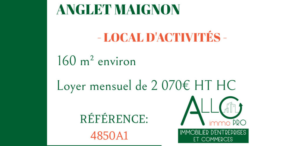 local industriel à ANGLET (64600)