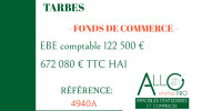 fond de commerce à TARBES (65000)