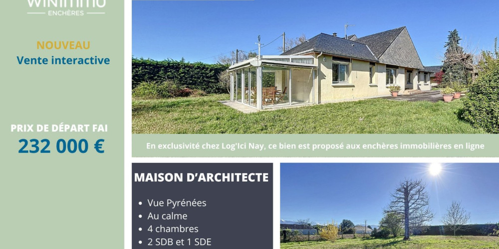 maison à BENEJACQ (64800)