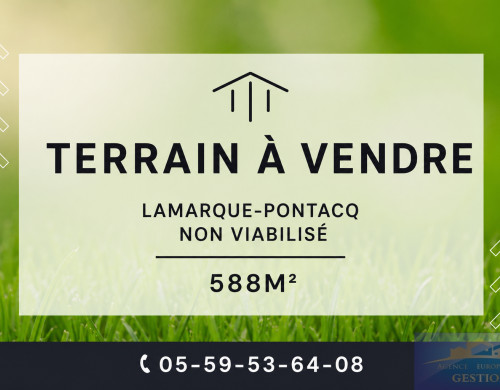 terrain  LAMARQUE PONTACQ