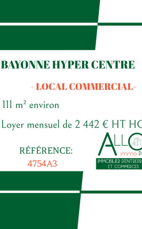 Local commercial  BAYONNE