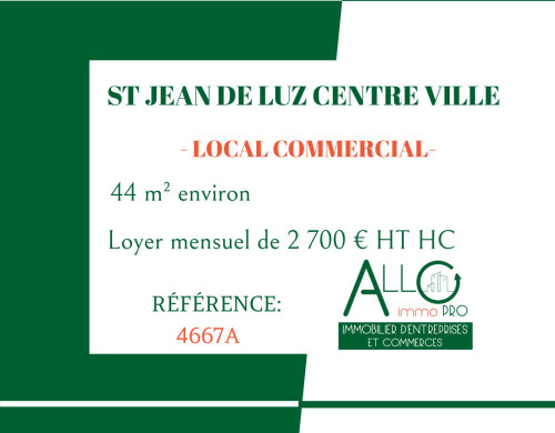 local commercial  ST JEAN DE LUZ