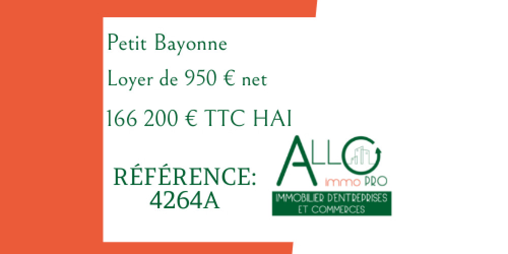fond de commerce à BAYONNE (64100)