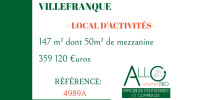 local industriel à VILLEFRANQUE (64990)