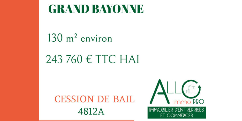 local commercial à BAYONNE (64100)