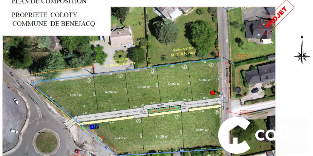 terrain à BENEJACQ (64800)