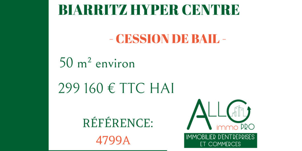 local commercial à BIARRITZ (64200)