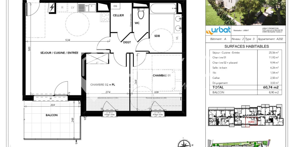appartement à PAU (64000)