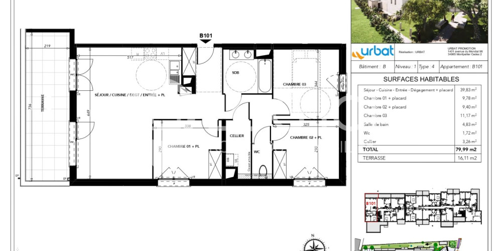 appartement à PAU (64000)