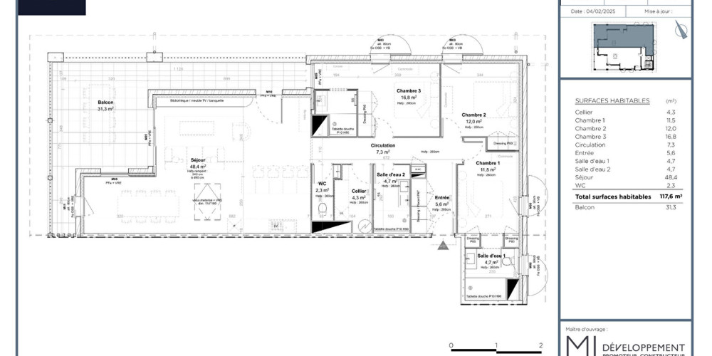 appartement à BIDART (64210)
