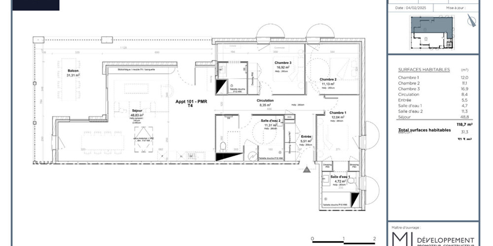 appartement à BIDART (64210)